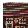 Barjasta Area Rug Handmade Beige Floral 4x6 ft