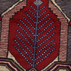 Barjasta Area Rug Handmade Beige Floral 4x6 ft