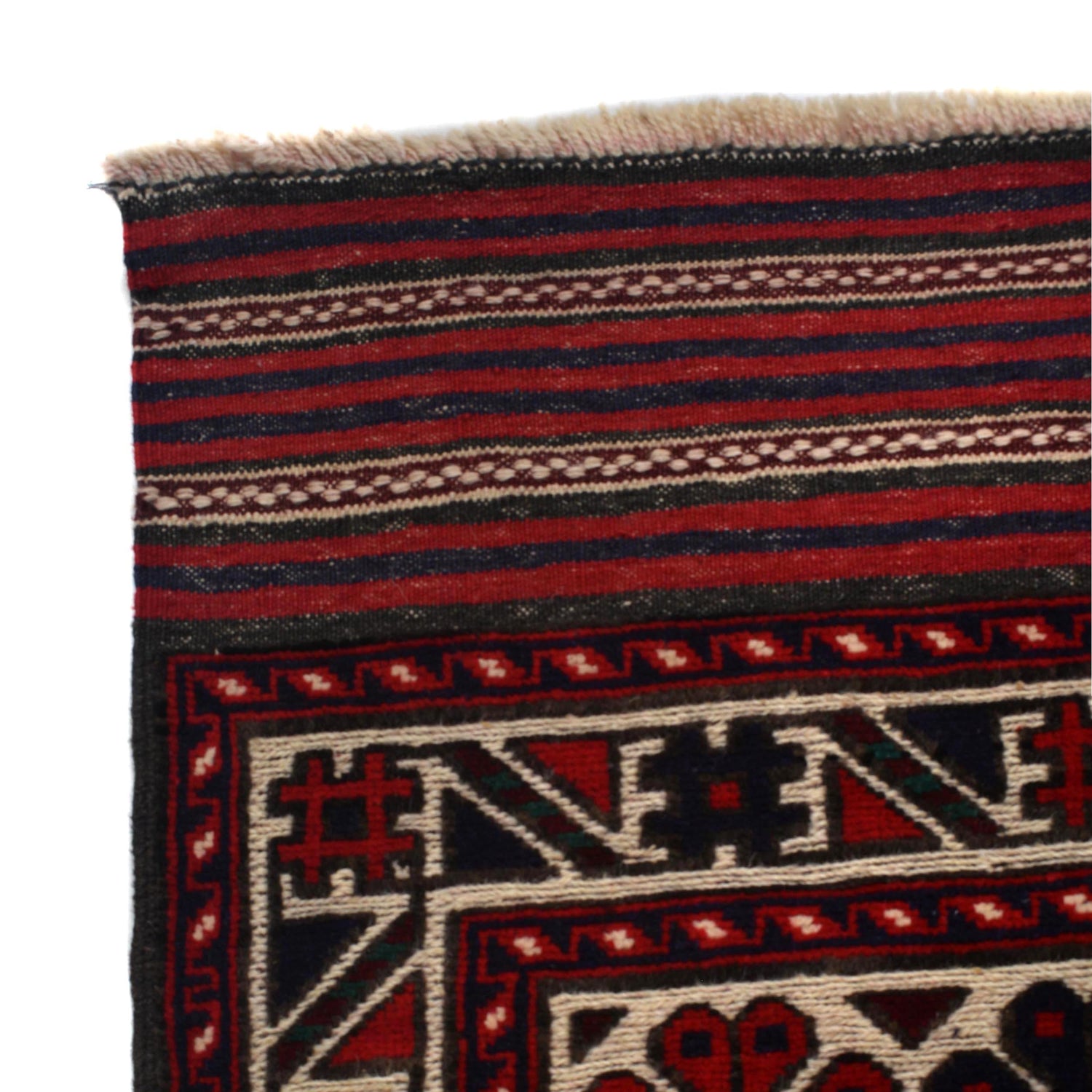 Barjasta Area Rug Handmade Beige Floral 4x6 ft