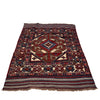 Barjasta Area Rug Handmade Beige Floral 4x6 ft