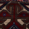 Barjasta Area Rug Handmade Beige Floral 4x6 ft