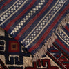 Barjasta Area Rug Handmade Beige Floral 4x6 ft