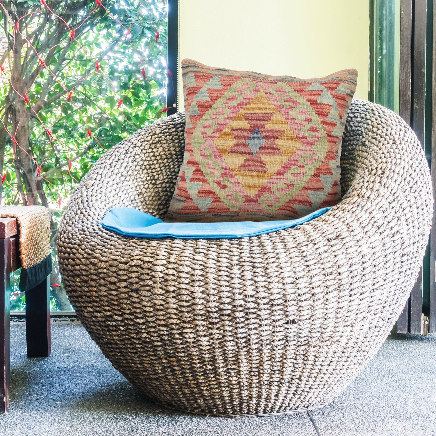 Handmade Kilim Cushion Cover Multi