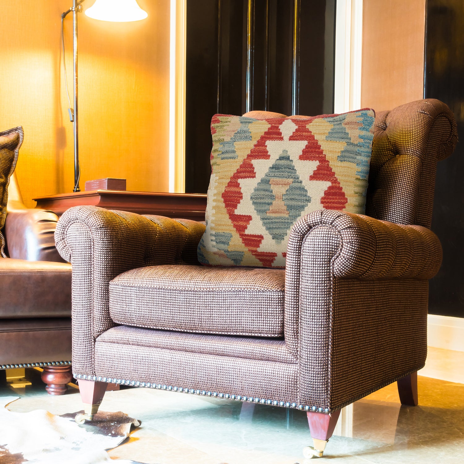 Handmade Kilim Cushion Cover Multi