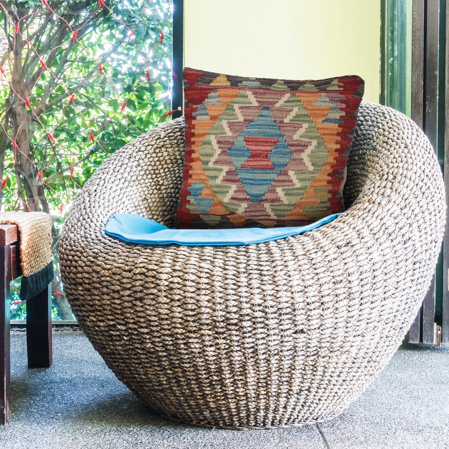 Handmade Kilim Cushion Cover Multi