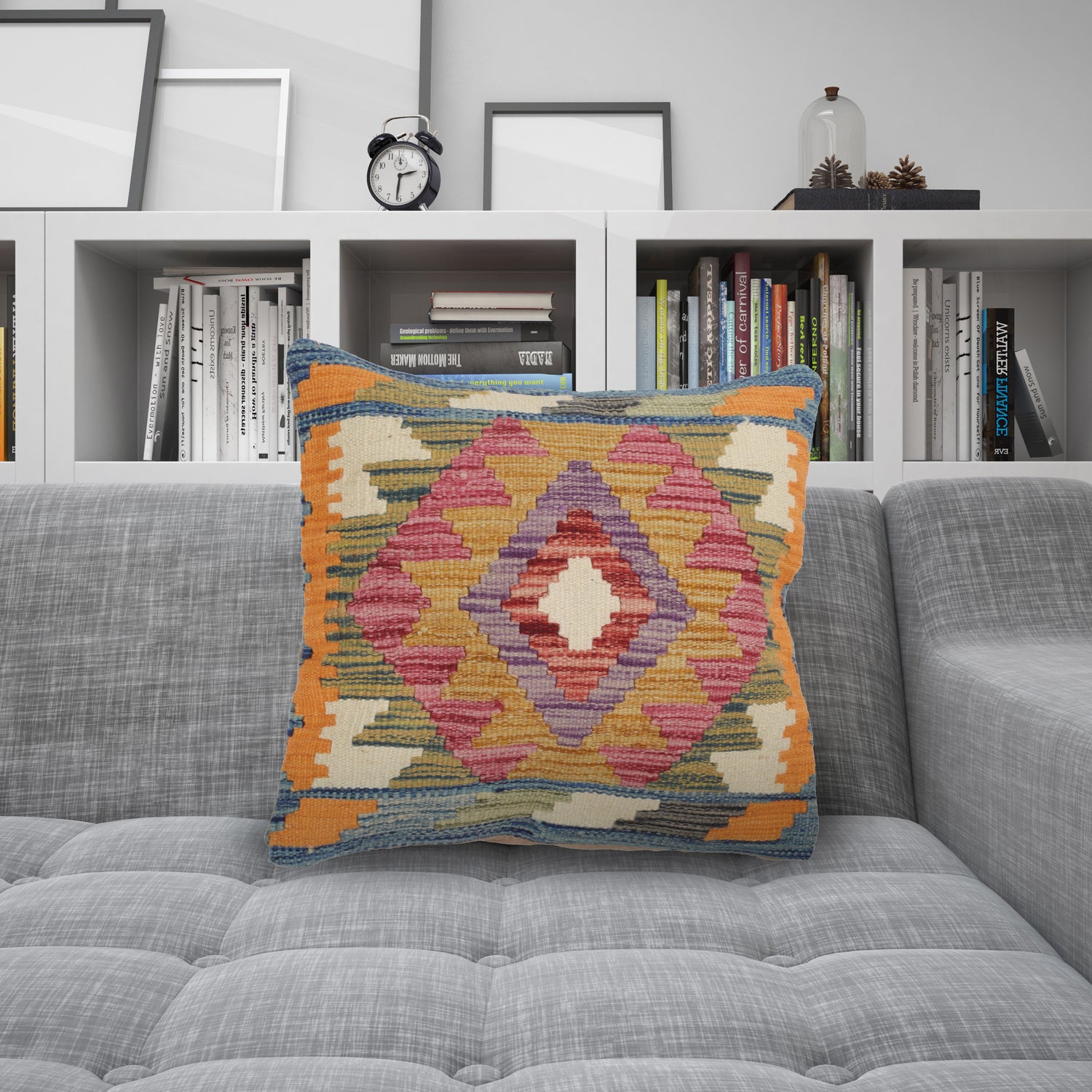 Handmade Kilim Cushion Cover Multi