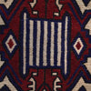 Saghari Kilim Area Rug Handmade Beige Geometric 7x10 ft