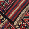 Saghari Kilim Area Rug Handmade Beige Geometric 7x10 ft