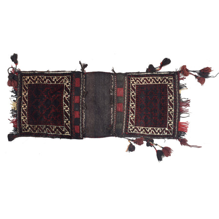 Saddle Bag Handmade Multi Floral 2x4 ft