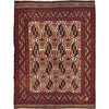Saghari Kilim Area Rug Handmade Multi Floral 6x9 ft