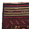 Saghari Kilim Area Rug Handmade Multi Floral 6x9 ft