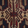 Saghari Kilim Area Rug Handmade Multi Floral 6x9 ft