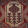 Saghari Kilim Area Rug Handmade Beige Floral 7x10 ft
