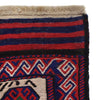 Saghari Kilim Area Rug Handmade Beige Floral 4x6 ft