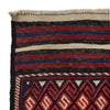 Saghari Kilim Area Rug Handmade Beige Floral 4x6 ft