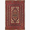 Saghari Kilim Area Rug Handmade Multi Floral 4x7 ft