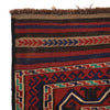 Saghari Kilim Area Rug Handmade Multi Floral 4x7 ft