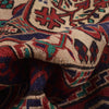 Saghari Kilim Area Rug Handmade Multi Floral 4x7 ft