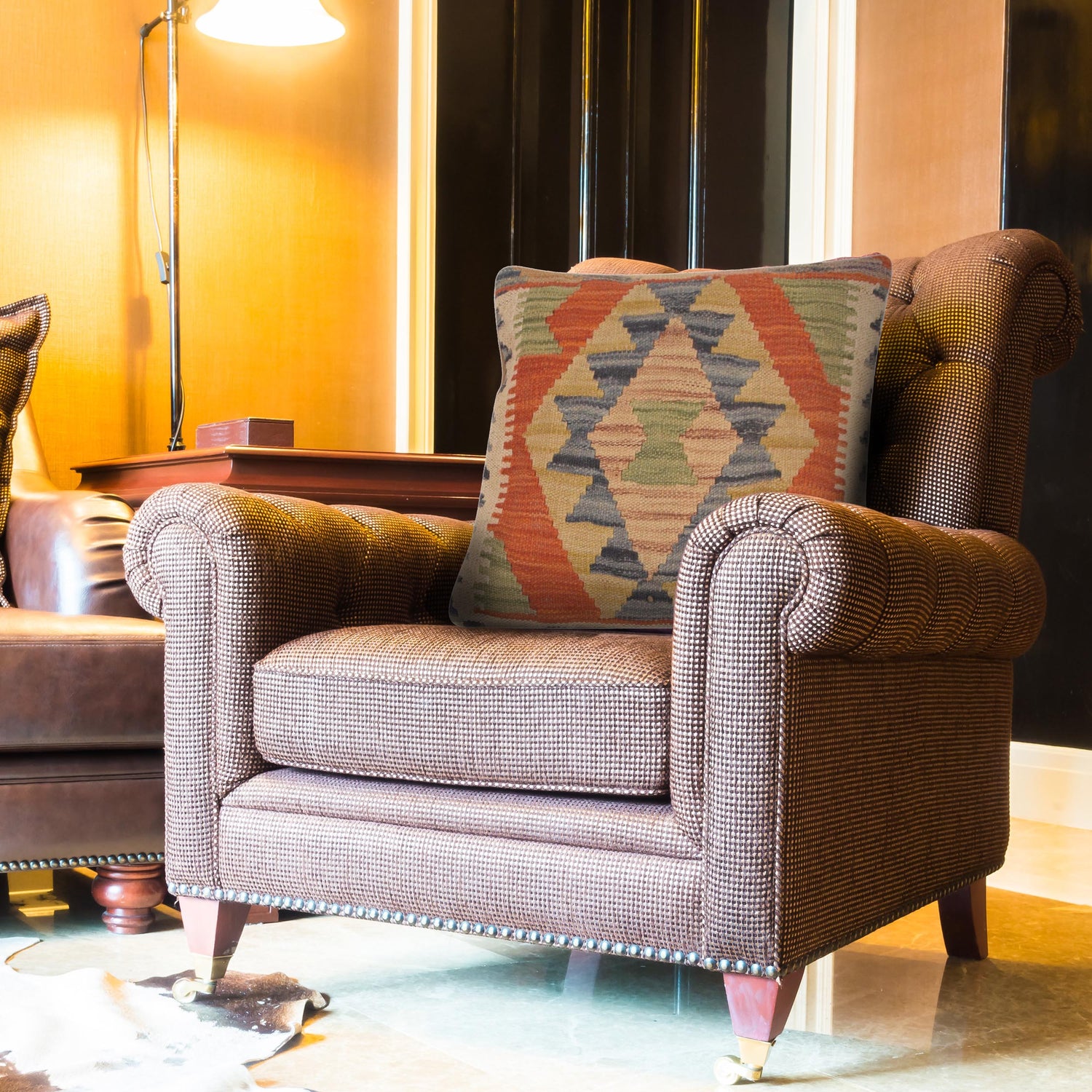 Handmade Kilim Cushion Cover Multi