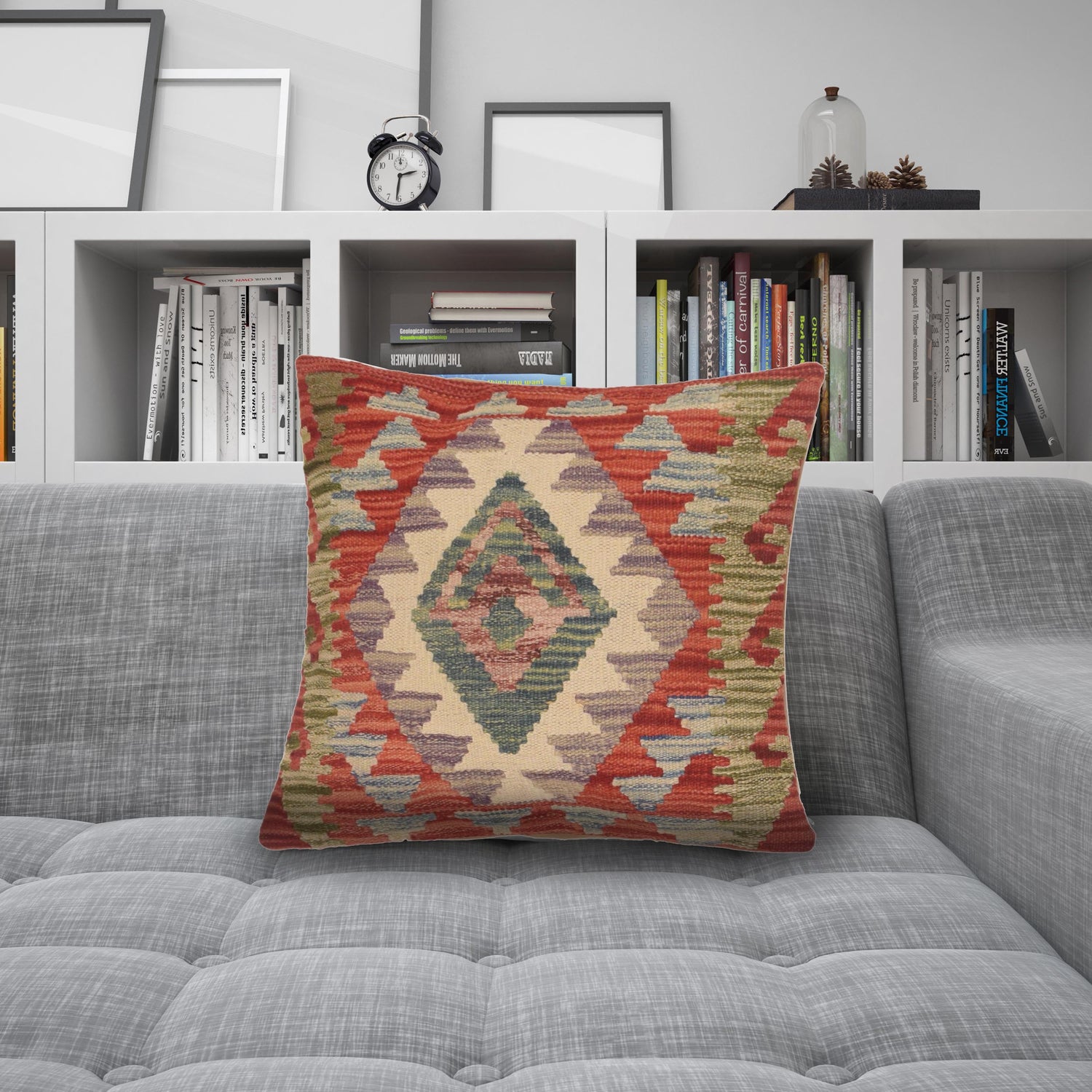 Handmade Kilim Cushion Cover Multi