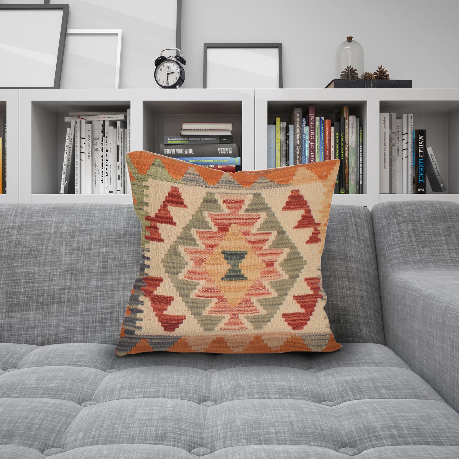 Handmade Kilim Cushion Cover Multi