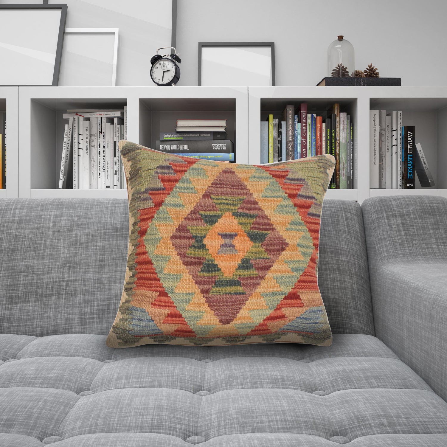 Handmade Kilim Cushion Cover Multi