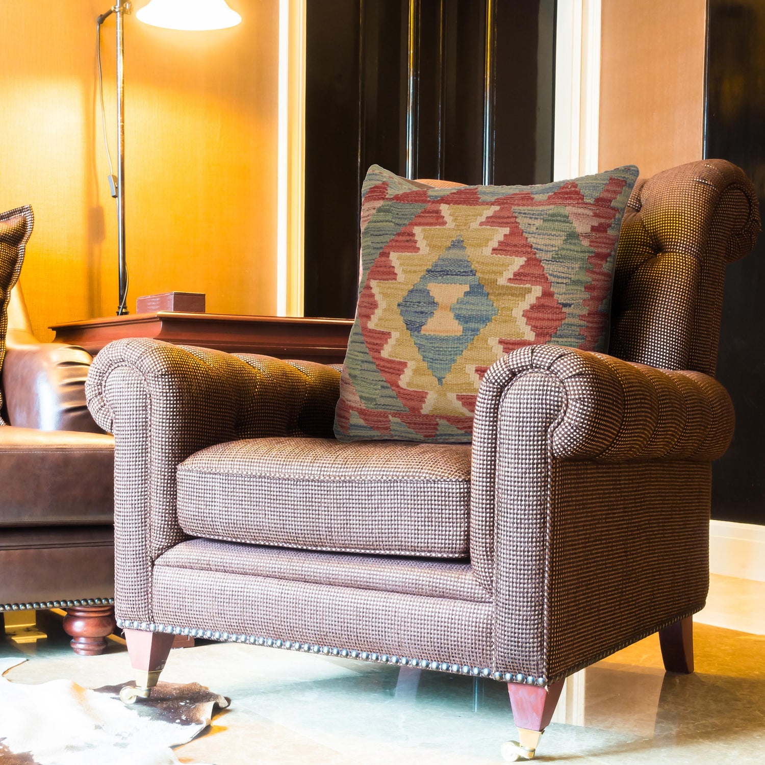 Handmade Kilim Cushion Cover Multi