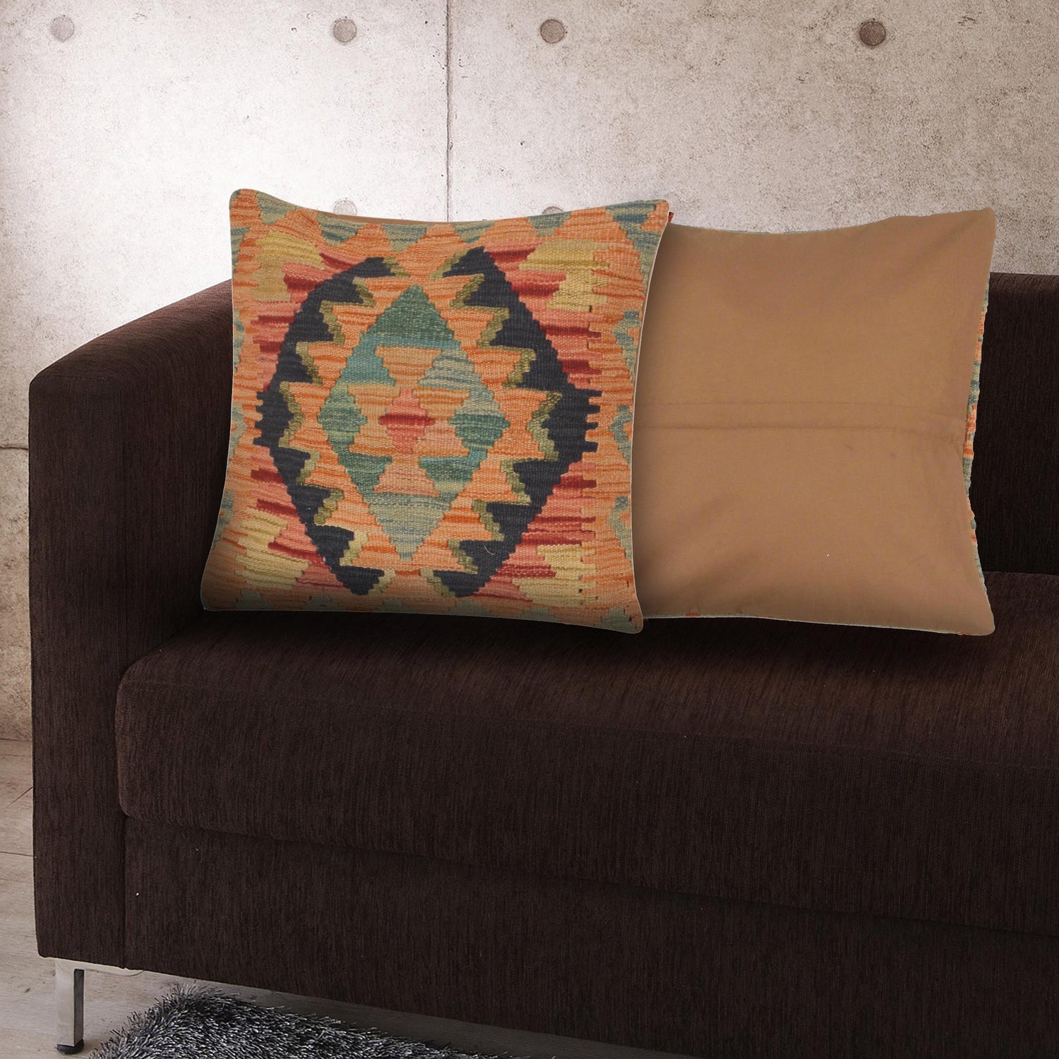 Handmade Kilim Cushion Cover Multi