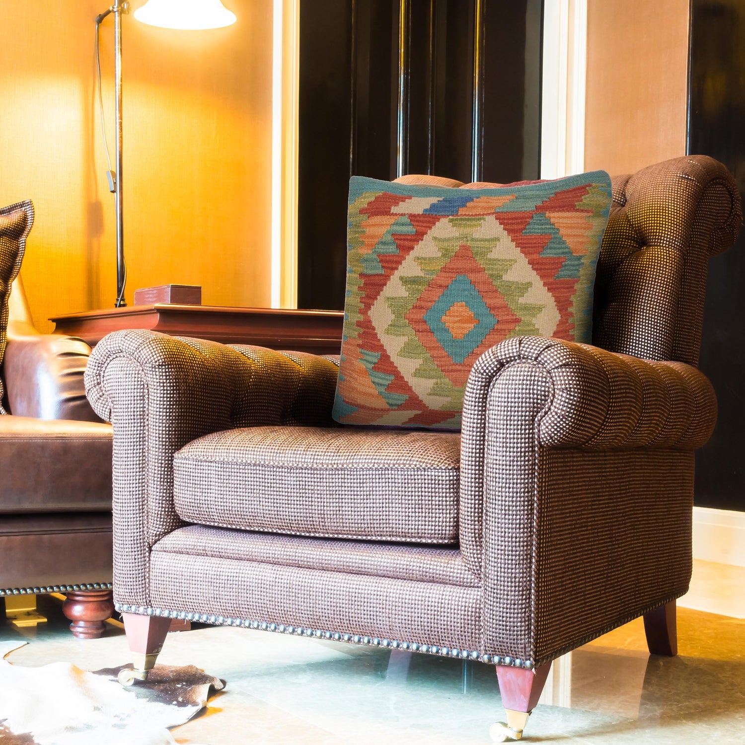 Handmade Kilim Cushion Cover Multi