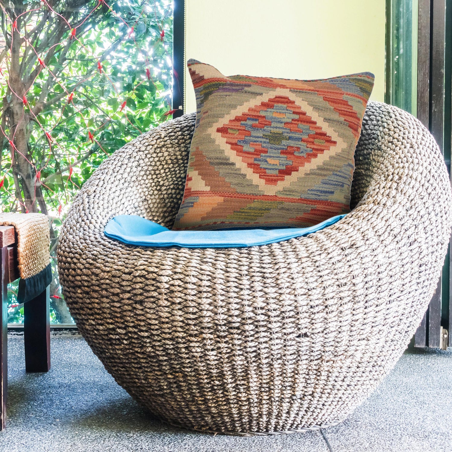 Handmade Kilim Cushion Cover Multi