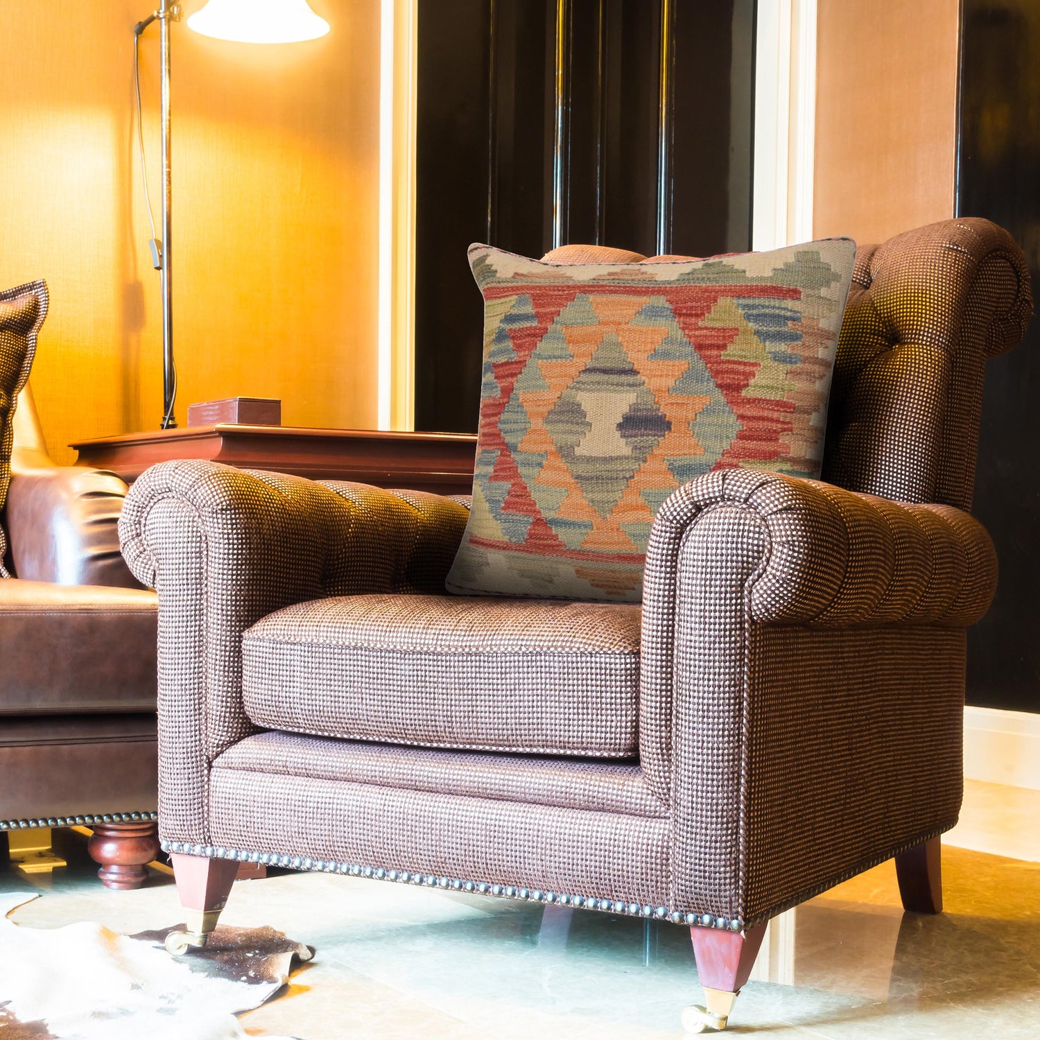Handmade Kilim Cushion Cover Multi
