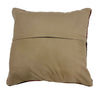 Cushion Cover Handmade Brown Floral 1x1 ft