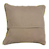 Cushion Cover Handmade Yellow Floral 1x1 ft