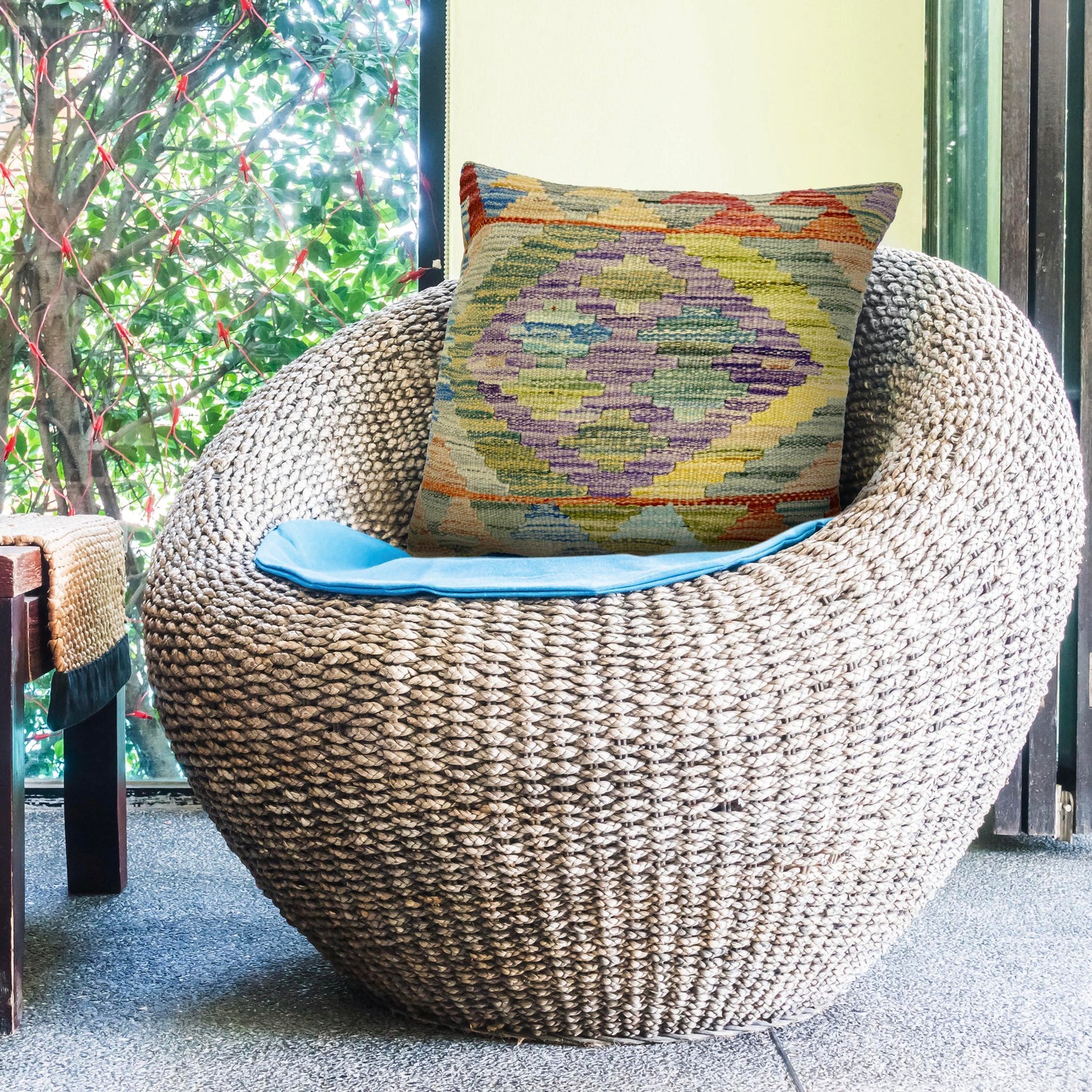 Handmade Kilim Cushion Cover Multi