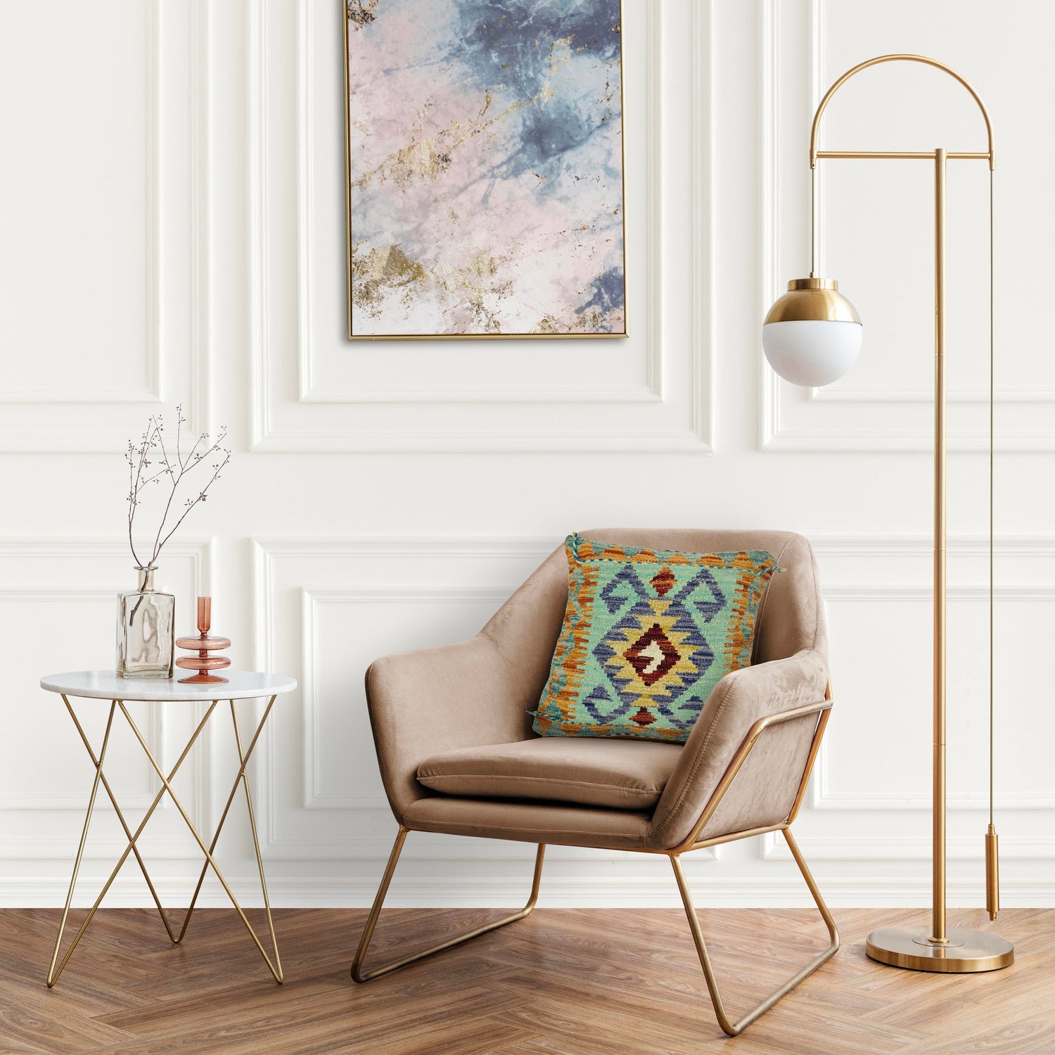 Handmade Kilim Cushion Cover Multi