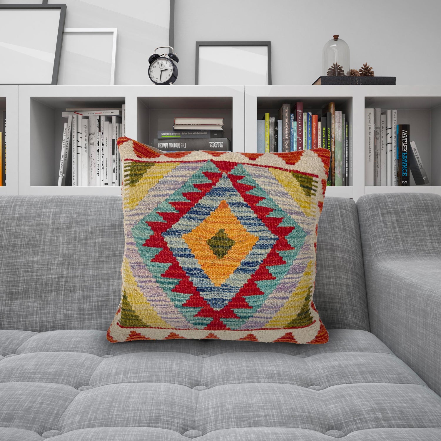 Handmade Kilim Cushion Cover Multi