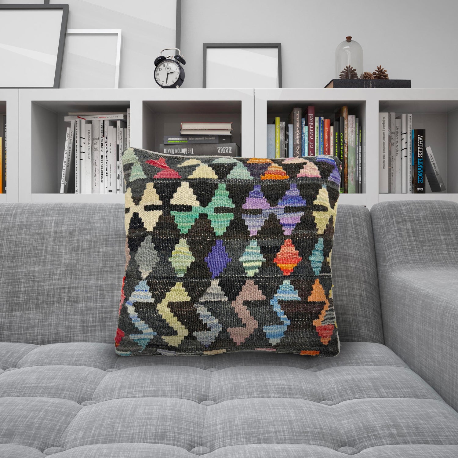 Handmade Kilim Cushion Cover Multi