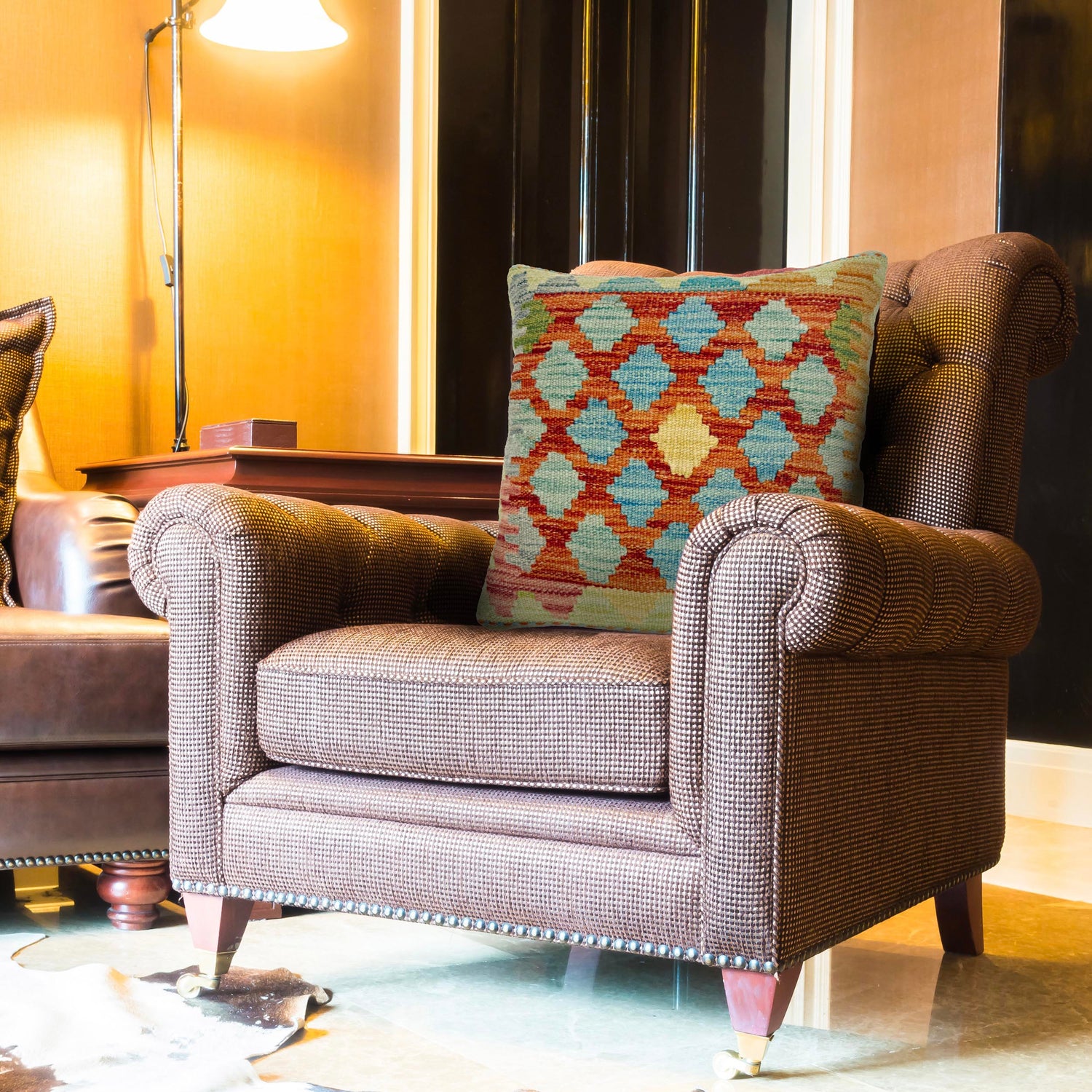 Handmade Kilim Cushion Cover Multi