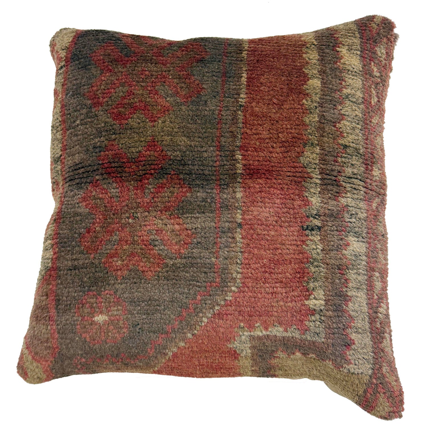 Cushion Cover Handmade Multi Floral 1x1 ft