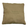 Cushion Cover Handmade Brown Floral 1x1 ft