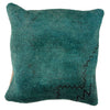 Cushion Cover Handmade Blue Floral 1x1 ft
