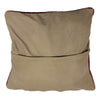 Cushion Cover Handmade Brown Floral 1x1 ft