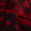 Baluchi Rug Handmade Deep Red Geometric 6x9 ft