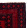 Baluchi Rug Handmade Deep Red Geometric 7x10 ft