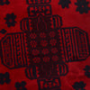 Baluchi Rug Handmade Deep Red Geometric 7x10 ft