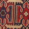 Saghari Kilim Area Rug Handmade Beige Floral 3x5 ft