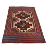 Saghari Kilim Area Rug Handmade Multi Floral 3x5 ft