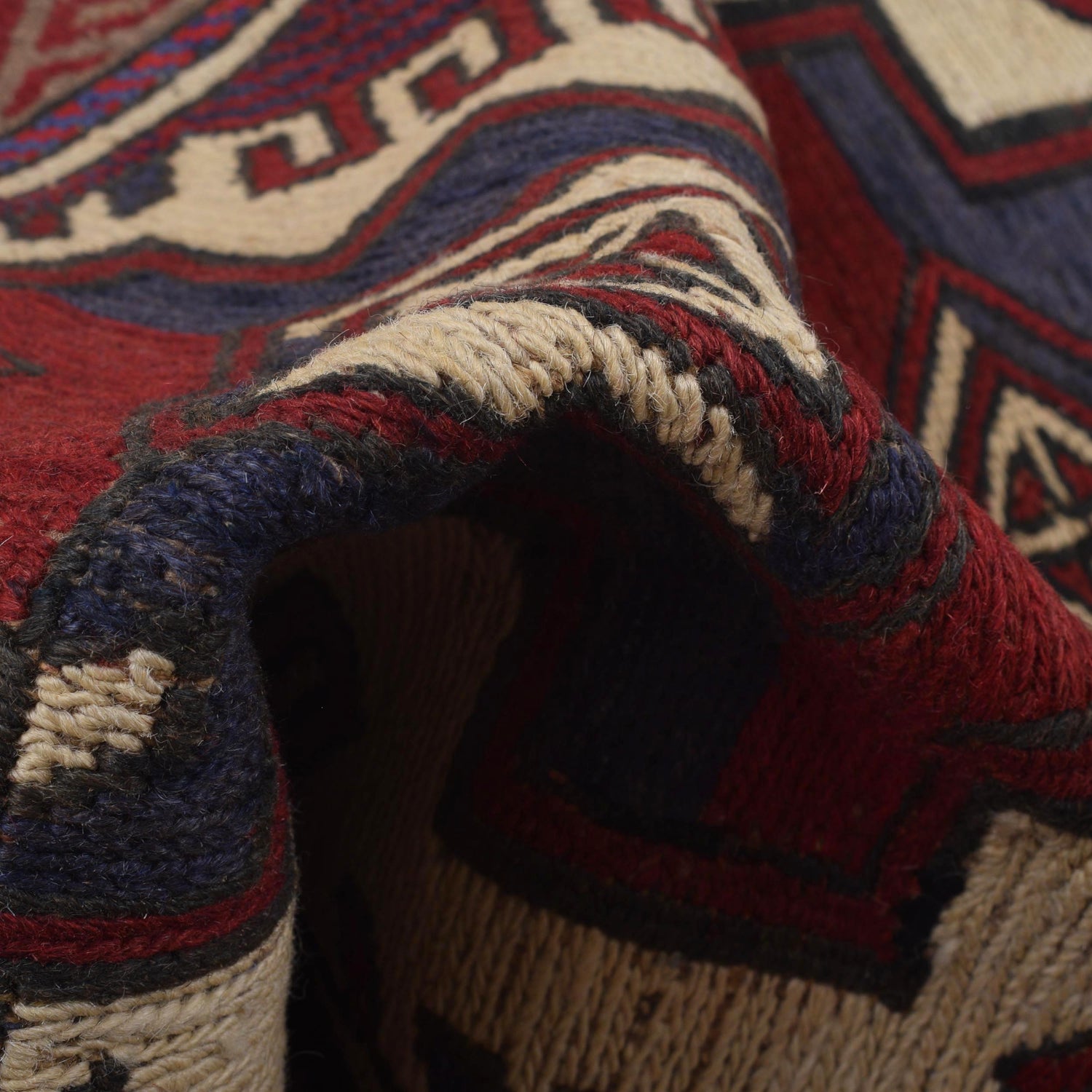 Saghari Kilim Area Rug Handmade Multi Floral 3x5 ft