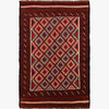 Saghari Kilim Area Rug Handmade Multi Floral 3x5 ft