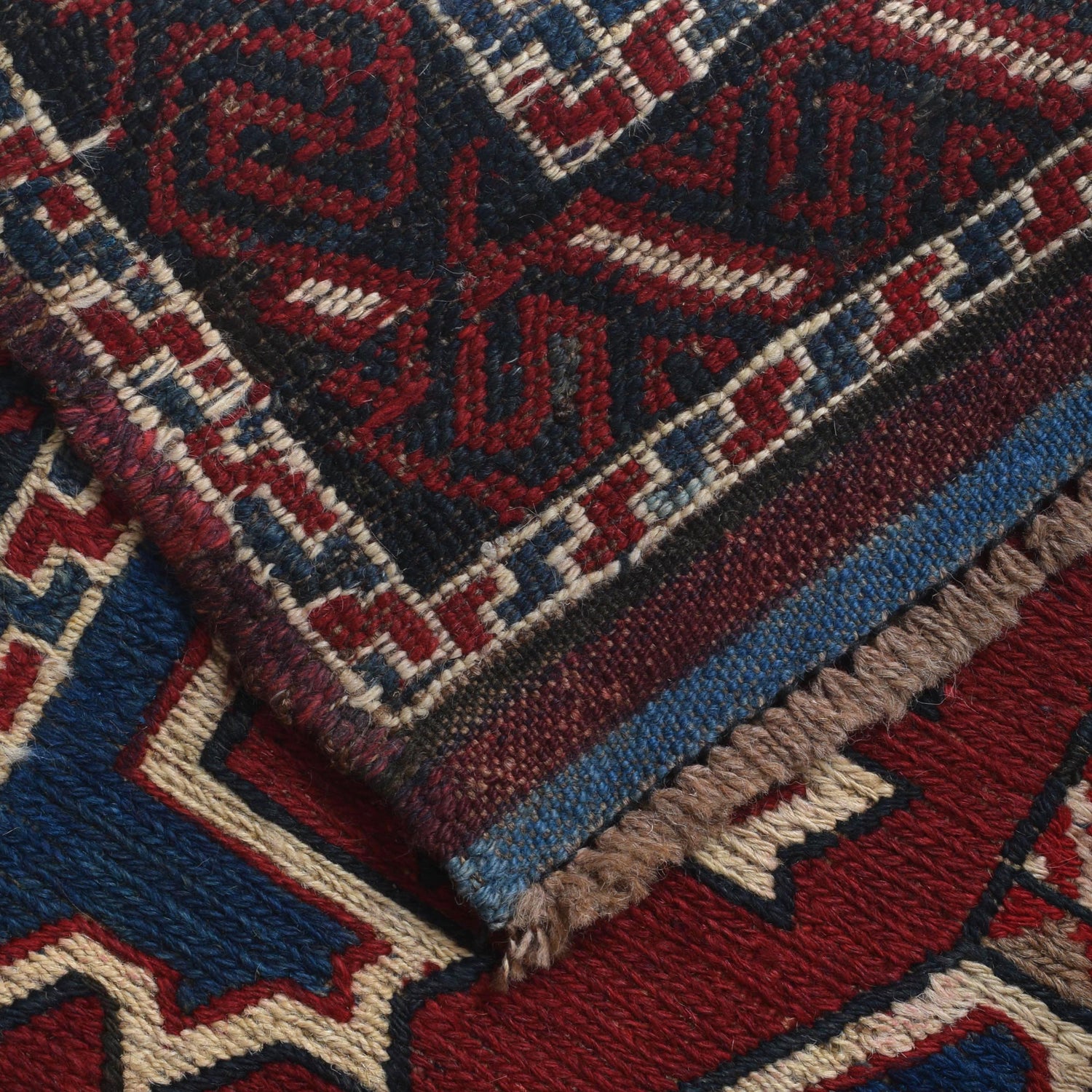 Saghari Kilim Area Rug Handmade Multi Floral 2x4 ft